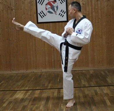 how to say front kick in korean