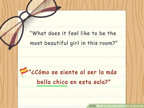 how to say pretty girl in spanish