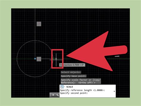 how to scale a picture in autocad