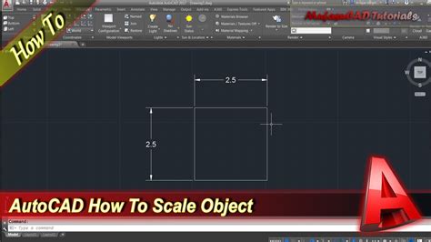 how to scale in cad