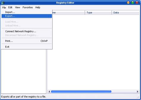 how to scan registry in windows xp