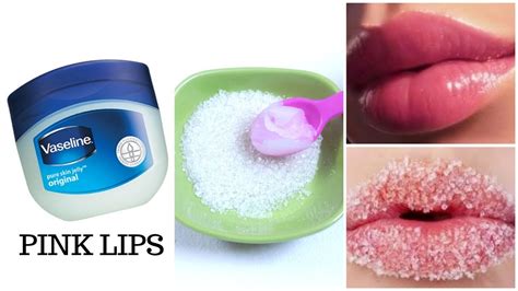 how to scrub lips at home naturally without