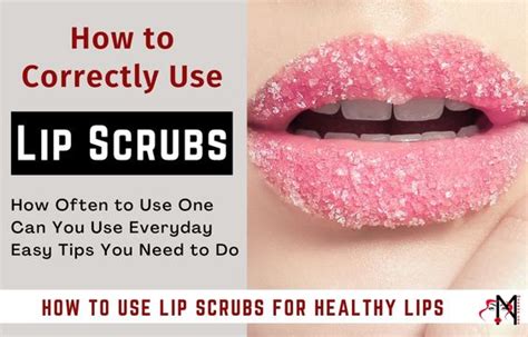 how to scrub your lips for a stroke