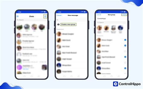 how to search group chat in messenger