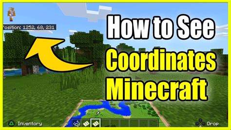 how to see coordinates in minecraft switch