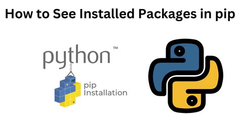 how to see installed packages in python