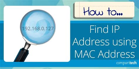 how to see mac address using ip