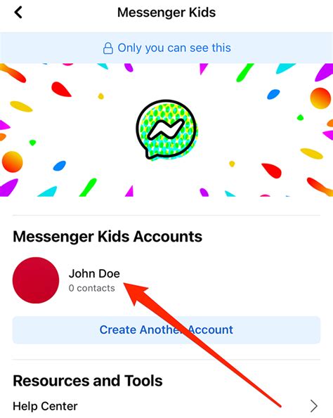 how to see my childs messenger messages