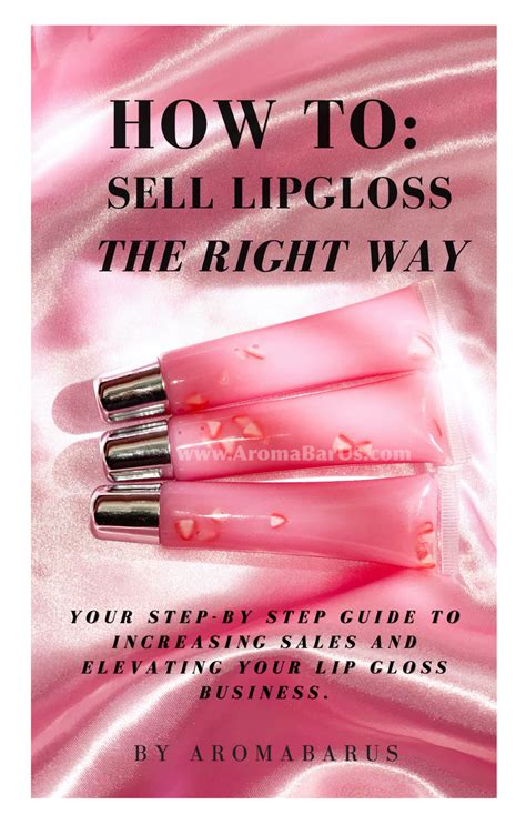 how to sell lip gloss legally