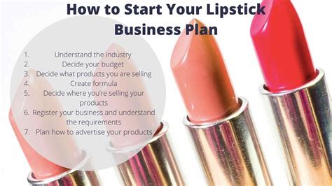 how to sell your own lipstick