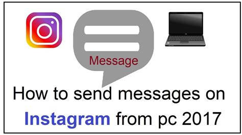 how to send message in instagram pc