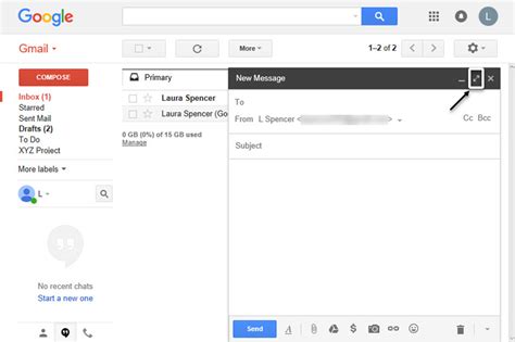 how to send new mail in gmail