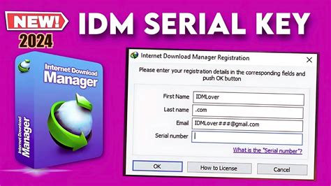 how to serial key in idm