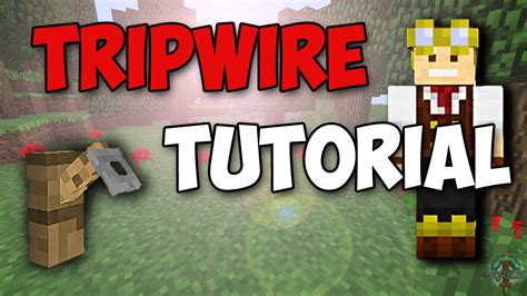 how to set a tripwire in minecraft