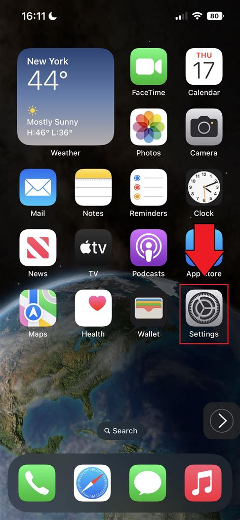 how to set home screen in iphone
