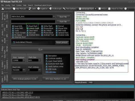 how to set pinout in volcano box