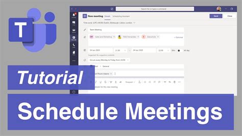 how to set up a video meeting on microsoft teams app