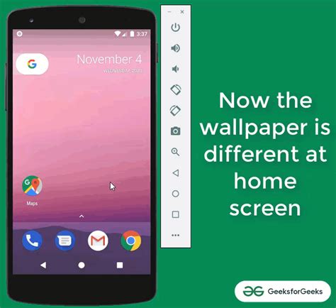 how to set wallpaper in android programmatically