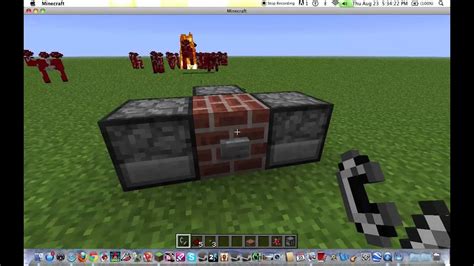 how to shoot fire in minecraft