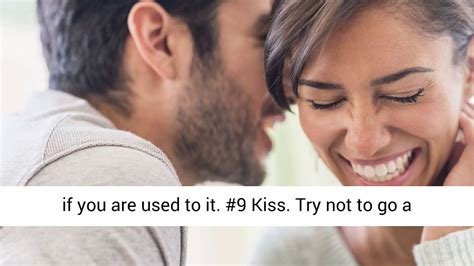 how to show affection without kissing a man