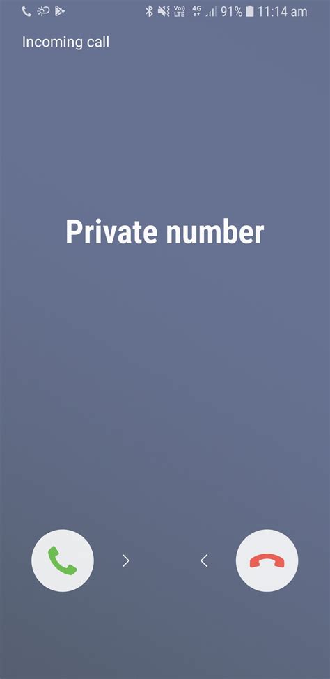 how to show private number when calling