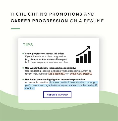 How To Show Promotions Amp Multiple Positions On Resume Promotion - Resume Promotion