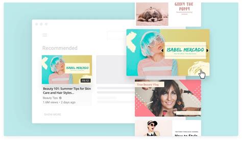 how to show video thumbnail in html