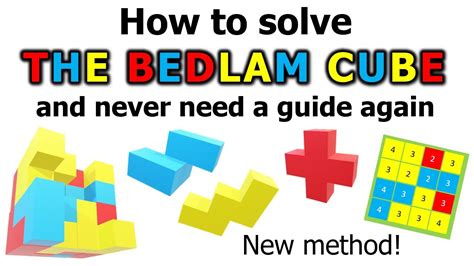 how to solve a bedlam cube - YouTube