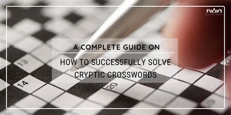 How To Solve Cryptic Crosswords