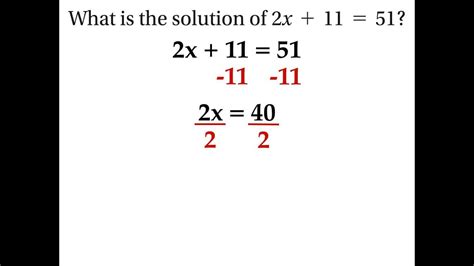 How To Solve Multi Step Algebraic Equations Learn Multi Step Math Equations - Multi Step Math Equations