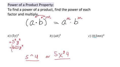 How To Solve Powers Of Products And Quotients Quotient Of Powers Property Worksheet - Quotient Of Powers Property Worksheet