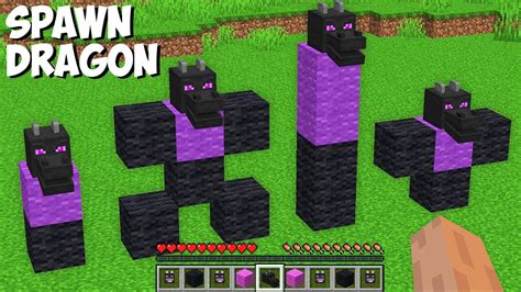 how to spawn dragon in minecraft