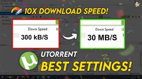 how to speed up utorrent on android