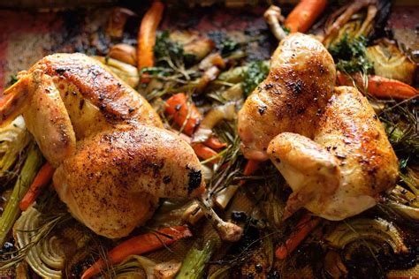 how to split a chicken for roasting