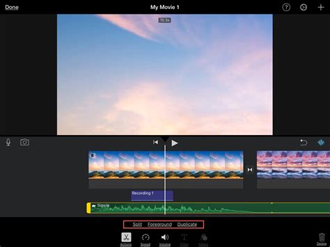 how to split a song in imovie