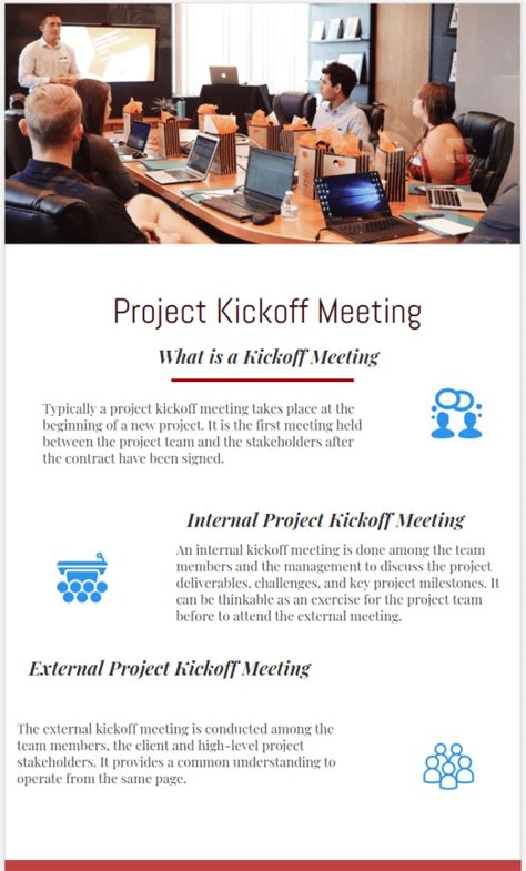 how to start a project kick off meeting