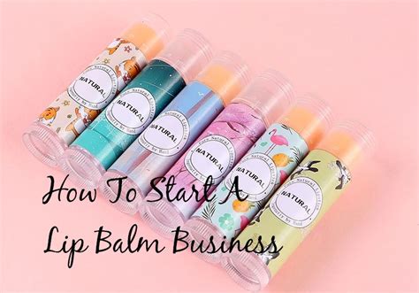 how to start selling lip balm