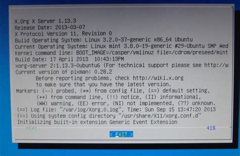 how to start x server in linux
