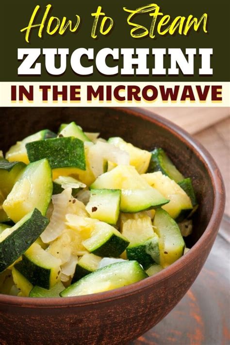 how to steam zucchini in microwave