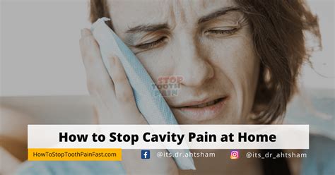 how to stop a cavity from aching