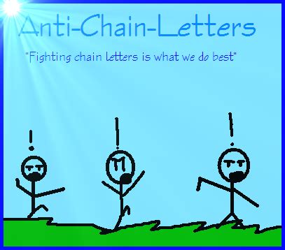 how to stop chain mail