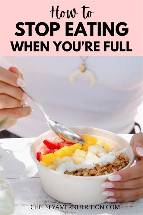 how to stop eating when full