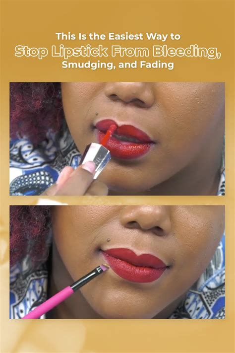 how to stop lipstick from smudging ceiling
