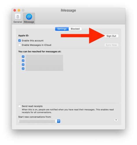 how to stop messages on mac