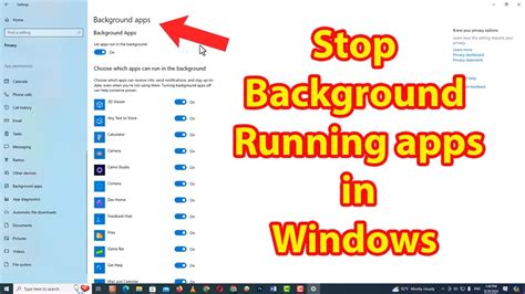 how to stop running programs on pc
