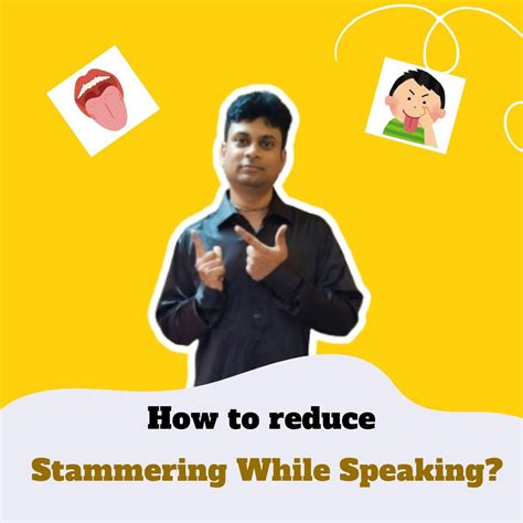 how to stop stammering while speaking
