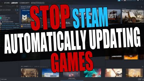 how to stop steam from auto-updating itself