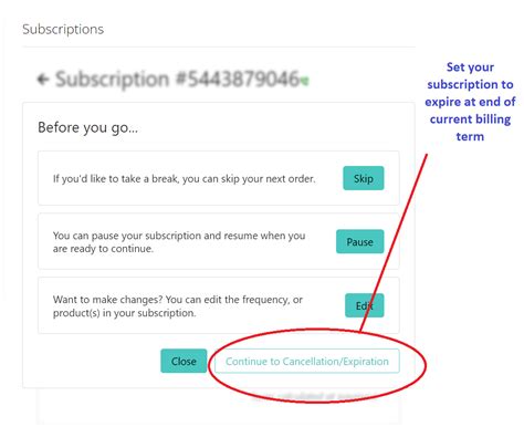 How To Stop Subscription