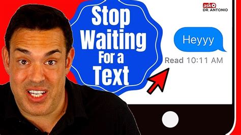 how to stop waiting for someone to text youtube