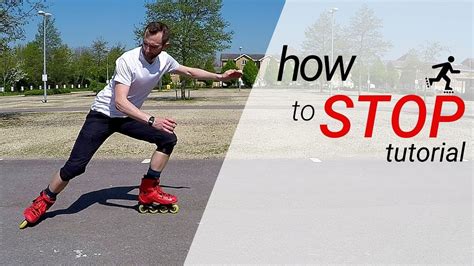 how to stop when your roller skating